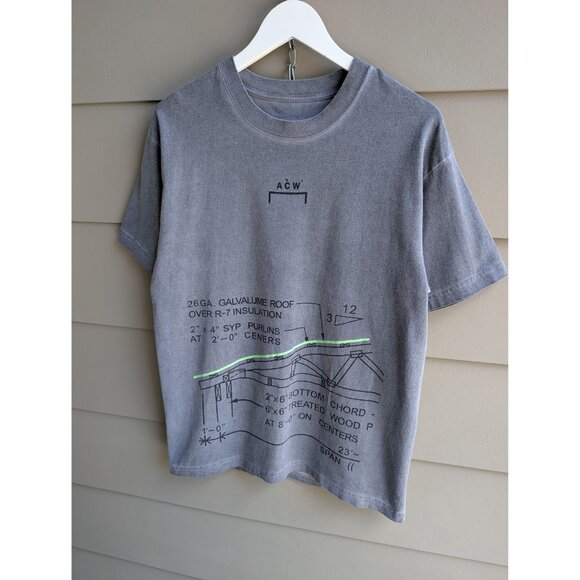 A Cold Wall ARCHITECTURAL RENDER T-SHIRT Size M - Picture 3 of 7